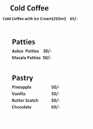 Cake Avenue menu 2