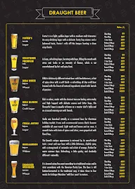 The Beer Cafe menu 1