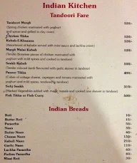 Indiana Restaurant menu 8