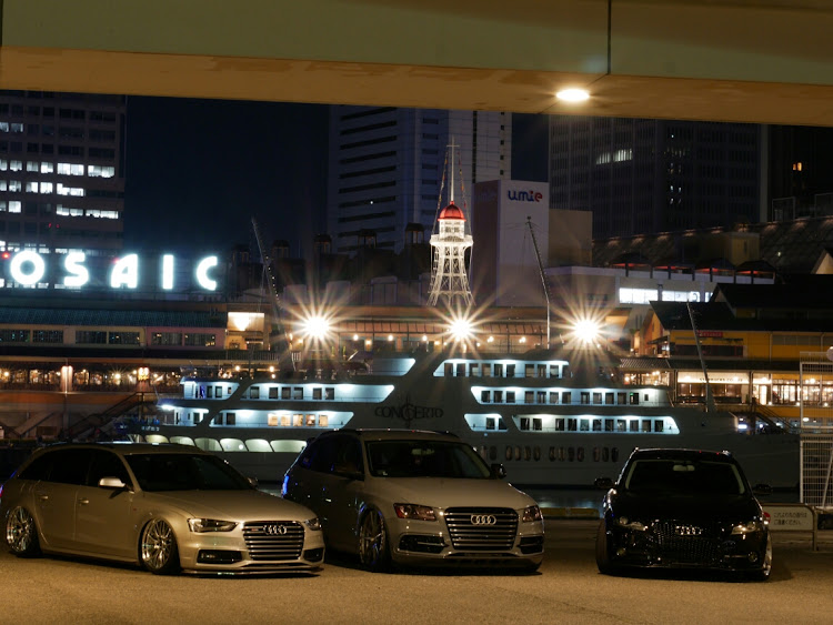 Q5のアウディ・A4 アバント・ジェットキラーアタック・キラーマシン×2+🐀・港夜景に関するカスタム事例の投稿画像5枚目