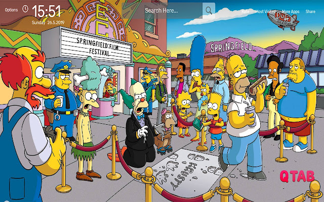 The Simpsons Wallpapers HD Theme