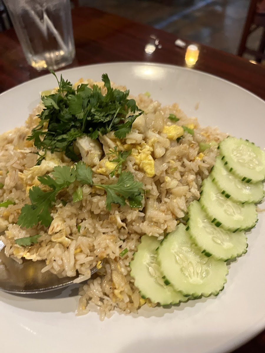 Gluten-Free at Thai Aroma Restaurant