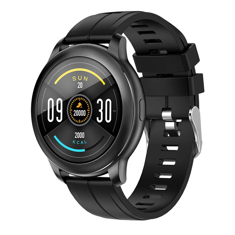 Montre connectée pour surveiller fréquence cardiaque, pression artérielle, pas et sommeil. Pour un suivi complet de votre santé au quotidien.
