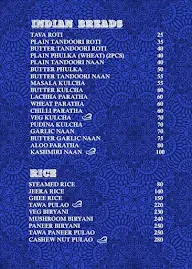 Mist Cafe & Restaurant menu 7