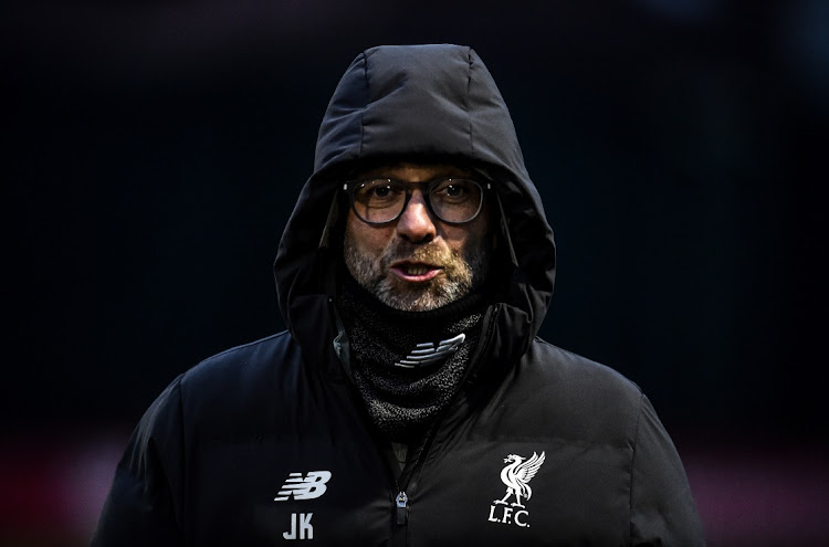 Liverpool manager Jurgen Klopp during a training session at Melwood Training Ground on January 27 2020 in Liverpool, England. Picture: LIVERPOOL FC/ GETTY IMAGES/ ANDREW POWELL