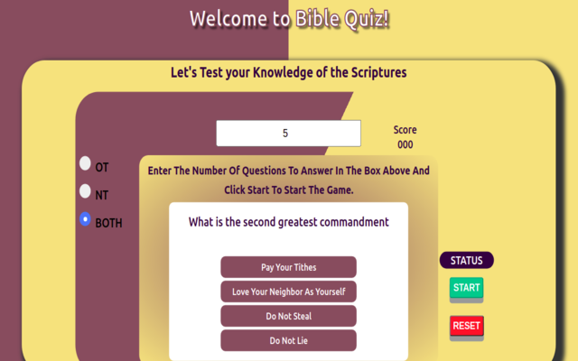 Bible Quiz Preview image 2