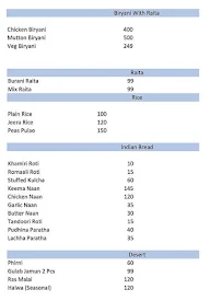 The Ghee Spot menu 2