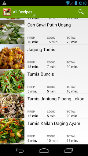 Resep Masakan Sayur Tumis