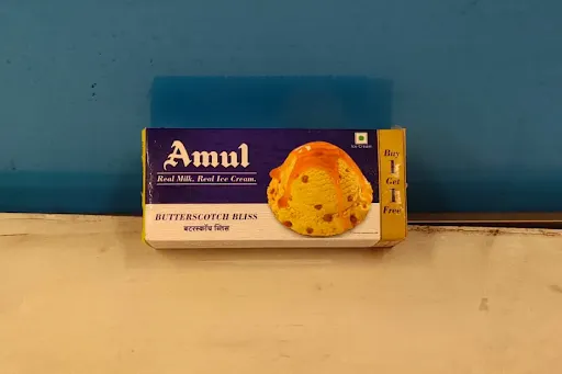 2 Amul Butterscotch Ice Cream [2 Family Pack, 750 Ml]