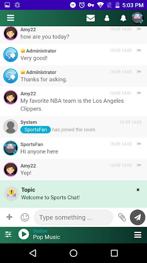 Sports Chat Rooms