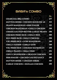 Baba Barbeque menu 3