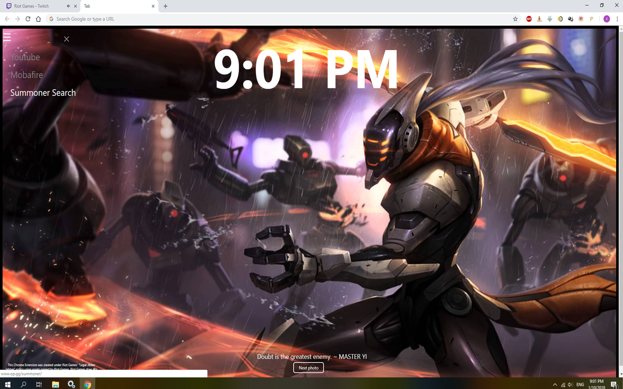 New Tab League of Legends Preview image 3