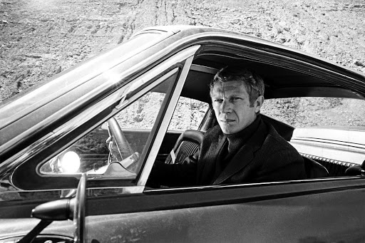 Steve McQueen in the 1968 American action thriller 'Bullitt' directed by Peter Yates.