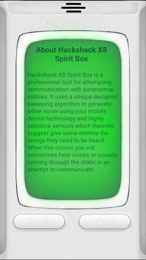 The Hackshack X8 Spirit Box - Free