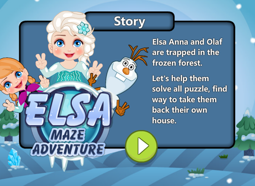 Elsa Maze Adventure