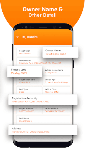 RTO Vehicle Information