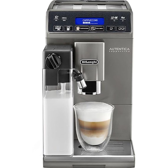 Máy Pha Cà Phê Tự Động Delonghi Autentica Etam 29.666.T, Máy Pha Cafe, Espresso, Cappuccino, Nhập Eu, Bh 12 Tháng