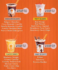 The Thick Shake Factory menu 1