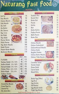 Navarang Fast Food menu 3