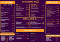 Biryani Hona menu 1