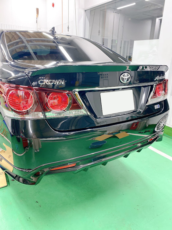 クラウンアスリートのガールズオーナー・セダン女子・エアロ・TRD・旦那に感謝に関するカスタム事例の投稿画像1枚目