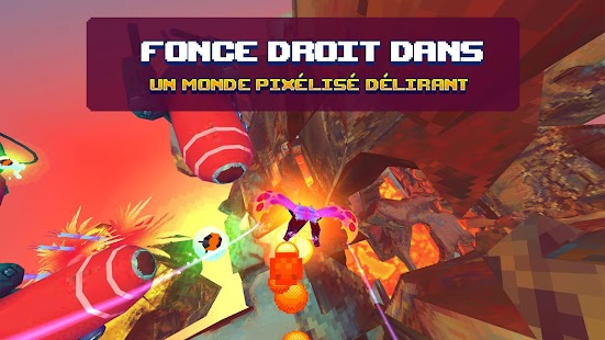 PixWing - Flying Retro Pixel Arcade Screenshot