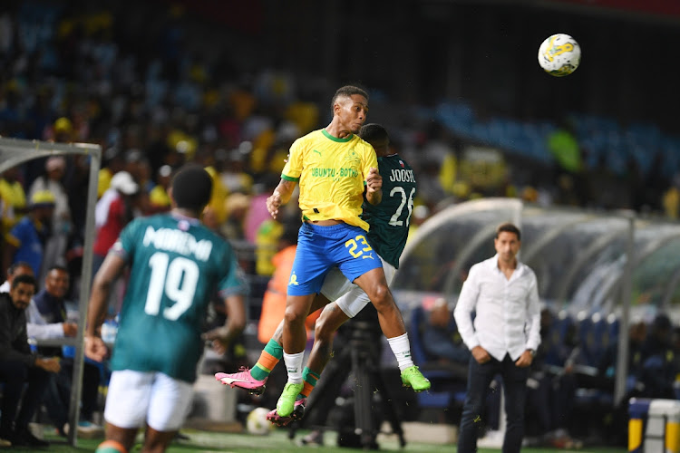Lucas Ribeiro Costa of Mamelodi Sundowns netted a hat-trick against Amazulu FC during the DStv Premiership match at Loftus Versfeld Stadium in Pretoria.
