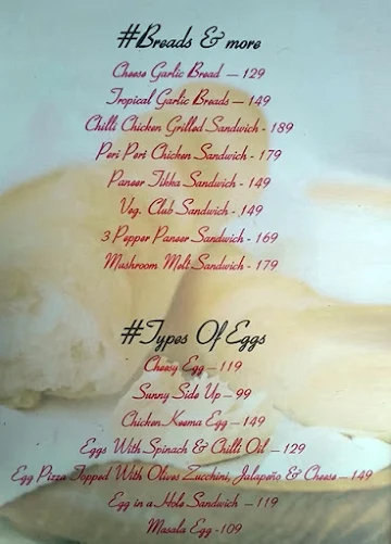 De' Bistro menu 