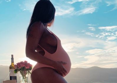 Denise Zimba is set to give birth soon.