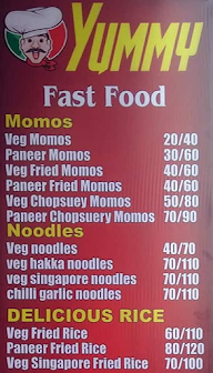 Yummy Fast Food menu 1