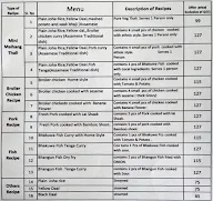 Maihang menu 1