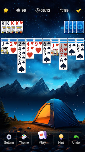 Screenshot Spider Solitaire Classic