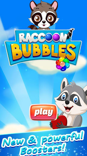 Bubble Shooter Raccoon