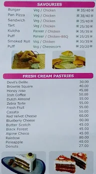 Arora Cakes & Bakes menu 1