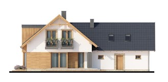 Archimedes 2 - Elewacja tylna