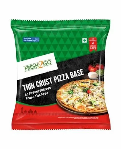 Fresh2Go Thin Crust Pizza Base - 240 gm