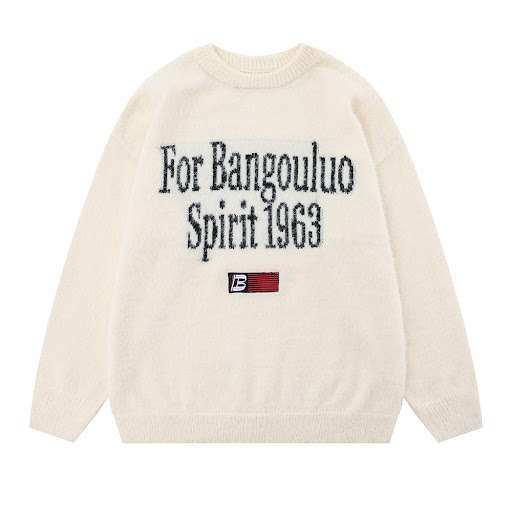 Title 6, American Street Fashion Loose Long Sleeve Pullo...