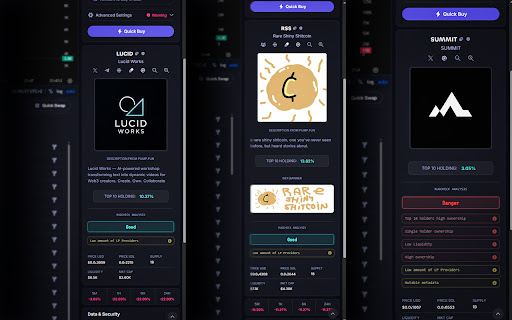 Photon Coin Info Widget