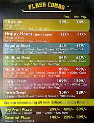 4 Slice Pizza menu 1