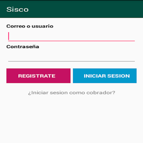 Android application Sisco screenshort