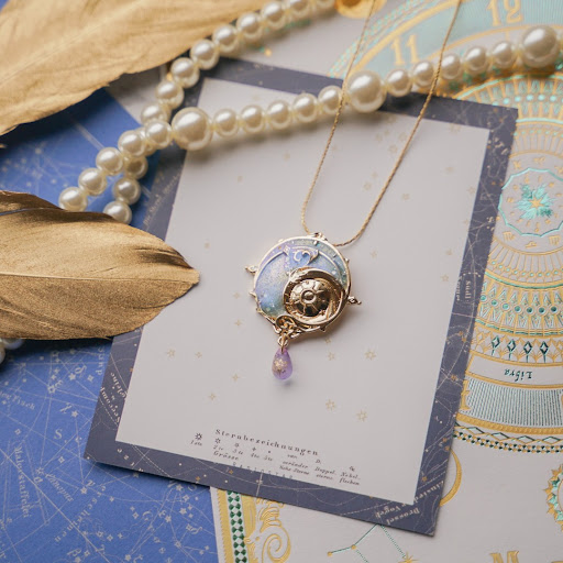 Title 2, Simple And Creative Drop Glue Alloy Necklace Br...