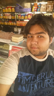 Abhii arora at Bikaner Mithai Wala, Vikaspuri,  photos