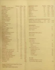 The Baker's Lounge menu 4