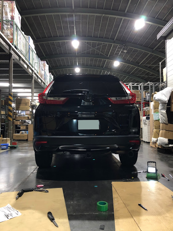 CR-Vの週間「CR-V」・月間「CR-V」⁉︎・オフ系CR-Vのススメ・ヒッチメンバー・コロナが早く終息しますようにに関するカスタム事例の投稿画像3枚目