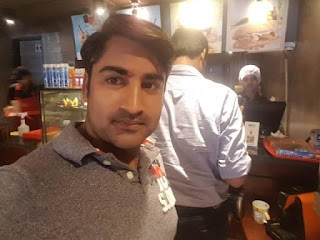 Sudhir jain at Cafe Coffee Day, Sector 15,  photos