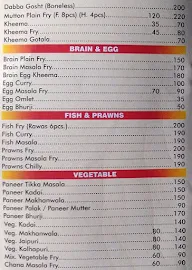 Food King menu 1