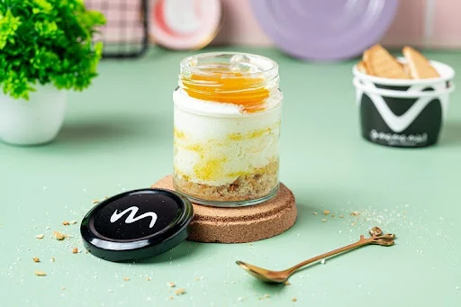 Mango Cheesecake Jar