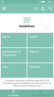 CNS Guidelines - náhled