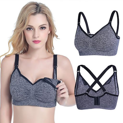 Title 5, Womens Maternity Nursing Bras With Extenders B...