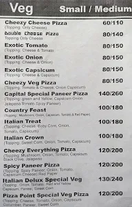 Pizza Point menu 1